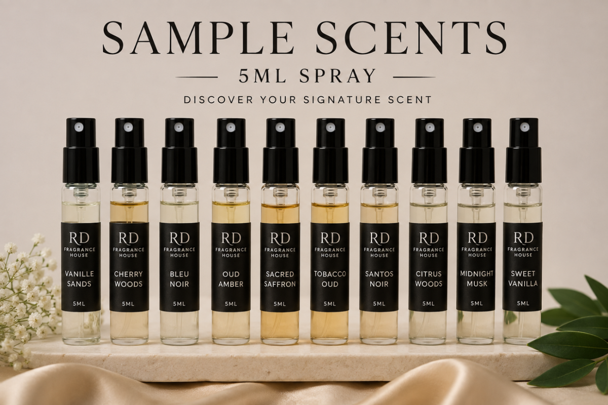 Try 5 fragrances for $29.99!