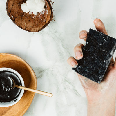 Tea Tree & Charcoal 4- Pack Shampoo Bars-1